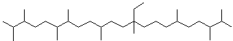 CAS 登录号:100664-68-4, 13-乙基-2,3,6,7,10,13,17,20,21-九甲基二十二烷