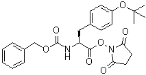 CAS 登录号：10068-67-4， 2,5-二氧代-1-吡咯烷基N-[(苄氧基)羰基]-O-(2-甲基-2-丙基)-L-酪氨酸酯