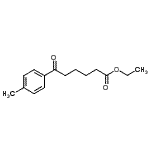 CAS 登录号：100847-87-8， 乙基6-(4-甲基苯基)-6-氧代己酸酯