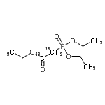 CAS 登录号：100940-60-1， 乙基(二乙氧基磷酰)(<sup>13</sup>C<sub>2</sub>)乙酸酯