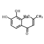 CAS 登录号：101135-75-5， 3-甲基-1-(2,3,4-三羟基苯基)-2-丁烯-1-酮