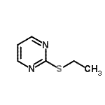 CAS 登录号：10132-25-9， 2-(乙硫基)嘧啶