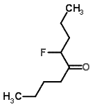 CAS 登录号：101327-89-3， 4-氟-5-壬酮