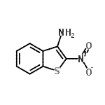 CAS 登录号：10133-36-5， 2-硝基-1-苯并噻吩-3-胺