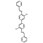 CAS 登录号：10147-75-8， (E,E)-N,N'-(3,3'-二氯-4,4'-联苯二基)二(1-苯基甲亚胺)