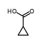 CAS 登录号：10152-61-1， 环丙烷羧酸