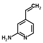 CAS 登录号：102000-55-5， 4-乙烯基-2-吡啶胺