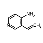 CAS 登录号：102000-58-8， 3-乙烯基-4-吡啶胺