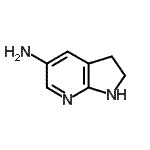 CAS 登录号：102000-79-3， 2,3-二氢-1H-吡咯并[2,3-b]吡啶-5-胺