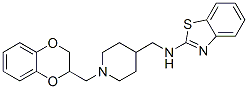 CAS#: 104383-18-8, N-[[1-(2,3-Dihydro-1,4-Benzodioxin-2-Ylmethyl)Piperidin-4-Yl]Methyl]-1,3-Benzothiazol-2-Amine