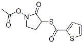 CAS 登录号：104473-04-3， 2-[2-氧代-3-(噻吩-2-碳基硫基)吡咯烷-1-基]乙酸