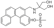CAS 登录号:104500-15-4, 2-((苯并(c)菲-5-基甲基)氨基)-2-甲基-1,3-丙烷二醇甲烷磺酸盐