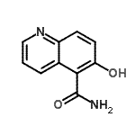 CAS 登录号：104612-30-8， 6-羟基-5-喹啉甲酰胺