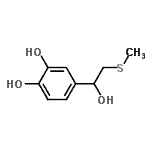 CAS 登录号：104692-99-1， 4-[1-羟基-2-(甲硫基)乙基]-1,2-苯二酚