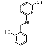 CAS 登录号：104768-37-8， 2-{[(6-甲基-2-吡啶基)氨基]甲基}苯酚