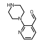 CAS 登录号：104842-73-1， 2-(1-哌嗪基)烟醛