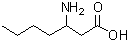 CAS 登录号：104883-48-9， 3-氨基庚酸