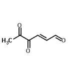 CAS 登录号：104909-02-6， (2E)-4,5-二氧代-2-己烯醛