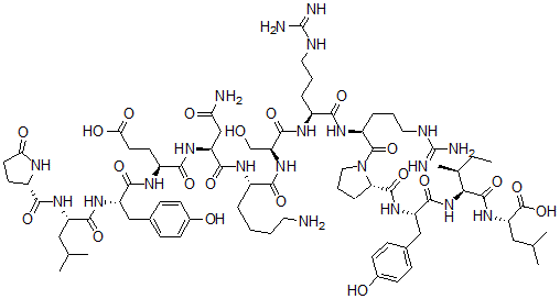 CAS 登录号：104969-72-4， 丝氨酸(7)-神经降压素