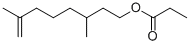 CAS#: 105-89-5, 3,7-Dimethyloct-7-Enyl Propanoate