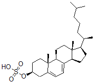 CAS 登录号:10529-44-9, 7-去氢胆固醇-3-硫酸酯