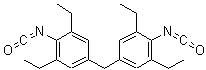 CAS 登录号：105442-35-1， 1,1'-亚甲基二(3,5-二乙基-4-异氰酸苯)