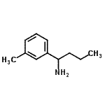 CAS 登录号：105598-02-5， 1-(3-甲基苯基)-1-丁胺