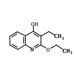 CAS 登录号：105677-48-3， 2-乙氧基-3-乙基-4-喹啉醇