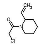 CAS 登录号：105706-81-8， 2-氯-1-(2-乙烯基-1-哌啶基)乙酮