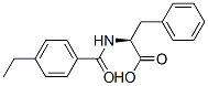 CAS 登录号：105746-24-5， (2R)-2-[(4-乙基苯甲酰)氨基]-3-苯丙酸
