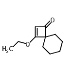 CAS 登录号：10576-21-3， 3-乙氧基螺[3.5]壬-2-烯-1-酮