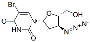 CAS 登录号：105784-82-5， 1-[(2R,4S,5S)-4-叠氮基-5-(羟基甲基)四氢呋喃-2-基]-5-溴嘧啶-2,4-二酮