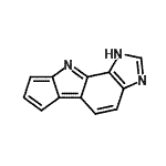 CAS 登录号：105790-42-9， 1H-环戊二烯并[b]咪唑并[4,5-g]吲哚