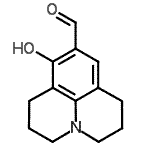 CAS 登录号：105847-59-4， 8-羟基-2,3,6,7-四氢-1H,5H-吡啶并[3,2,1-Ij]喹啉-9-甲醛