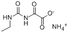 CAS 登录号：105918-81-8， 铵2-(乙基氨基甲酰氨基)-2-氧代乙酸酯