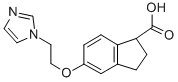 CAS#: 105920-77-2, 5-(2-Imidazol-1-Ylethoxy)-2,3-Dihydro-1H-Indene-1-Carboxylic Acid