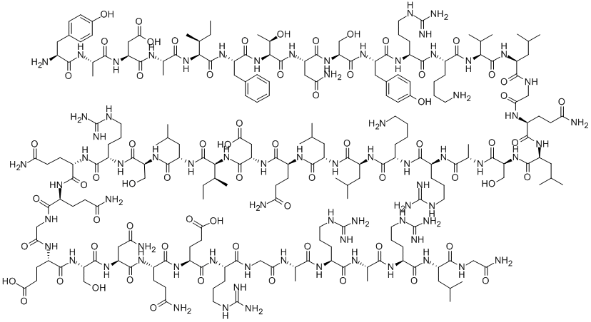 CAS#: 105953-59-1, 27-L-Leucine-44alpha-Glycinegrowth Hormone-Releasing Factor (Human)