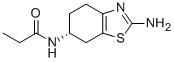 CAS 登录号：106006-85-3， N-[(6R)-2-氨基-4,5,6,7-四氢-6-苯并噻唑基]-丙酰胺