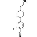 CAS 登录号：106021-42-5， 2-氟-4-(4-丙基环己基)苯甲腈