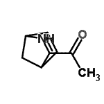 CAS 登录号：106075-92-7， 1-(2-氮杂双环[2.2.1]庚-5-烯-3-基)乙酮