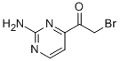 CAS 登录号：106157-91-9， 1-(2-氨基-4-嘧啶基)-2-溴-乙酮