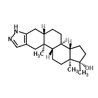 CAS 登录号：106254-15-3， (1S,3aS,3bR,5aS,10aS,10bS,12aS)-1,10A,12A-三甲基-1,2,3,3A,3B,4,5,5A,6,7,10,10A,10B,11,12,12A-己十氢环戊烯并[5,6]萘并[1,2-f]吲唑-1-醇