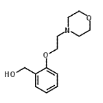 CAS 登录号：106276-04-4， {2-[2-(4-吗啉基)乙氧基]苯基}甲醇