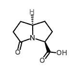 CAS 登录号：106281-23-6， (3S,7aR)-5-氧代六氢-1H-吡咯里嗪-3-羧酸