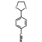 CAS 登录号：106456-85-3， 4-(1,3-二噻戊环-2-基)苯甲腈