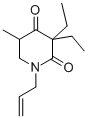 CAS#: 106463-20-1, 3,3-Diethyl-5-Methyl-1-Prop-2-Enylpiperidine-2,4-Dione