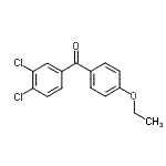 CAS 登录号：106473-07-8， (3,4-二氯苯基)(4-乙氧基苯基)甲酮