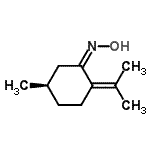 CAS 登录号：106550-19-0， (1Z,5R)-N-羟基-2-异亚丙基-5-甲基环己烷亚胺