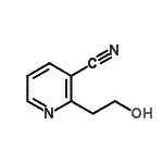 CAS 登录号：106652-45-3， 2-(2-羟基乙基)烟腈