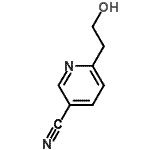 CAS 登录号：106652-46-4， 6-(2-羟基乙基)吡啶-3-甲腈